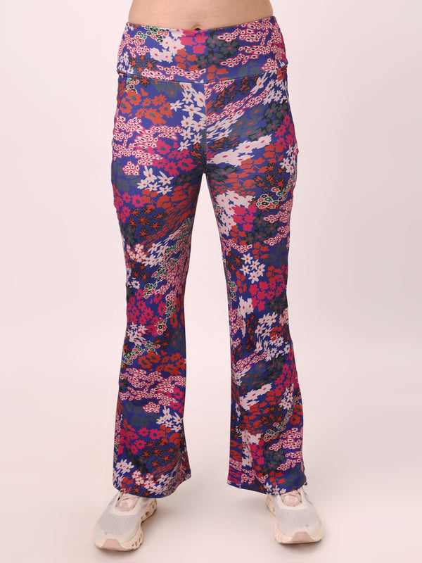 FLORAL AOP WOMENS PANTS