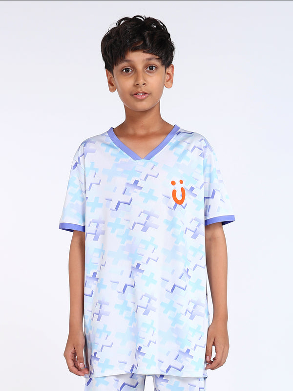 Boys Frozen Pixel Camo Tshirt