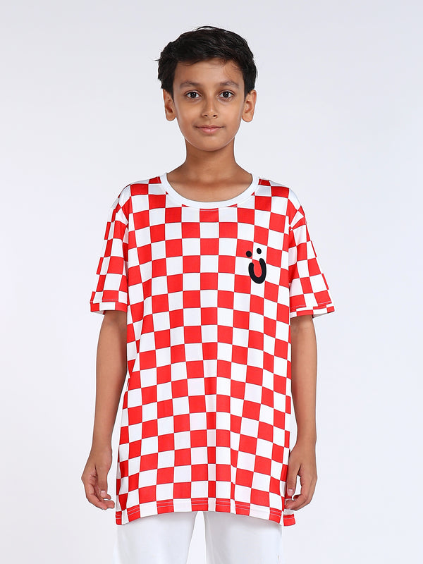 Boys Croatia Football Jersey