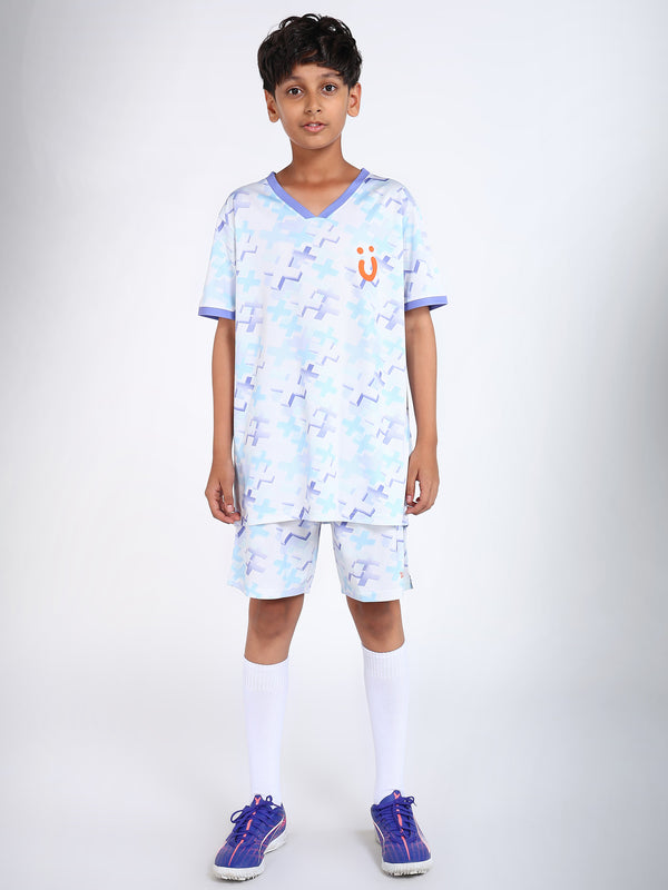 Boys Frozen Pixel Jersey Set