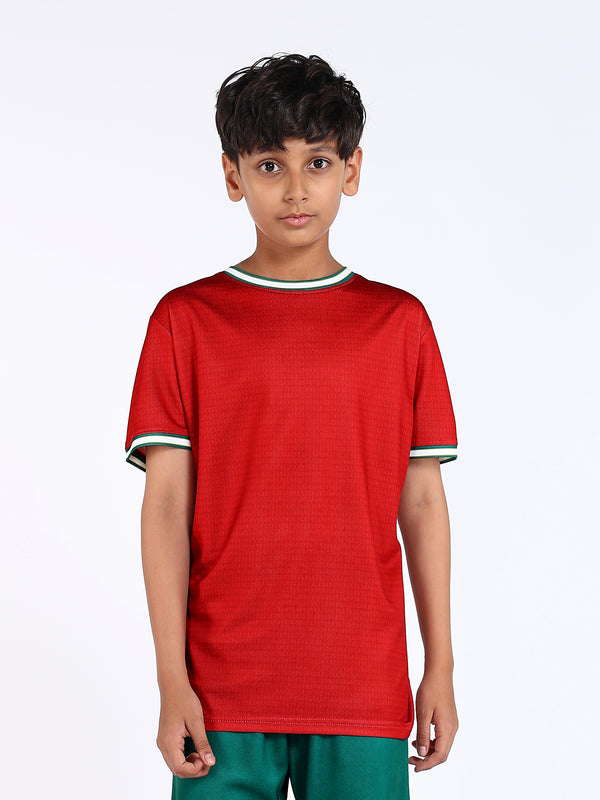 Boys Portugal Football Jersey