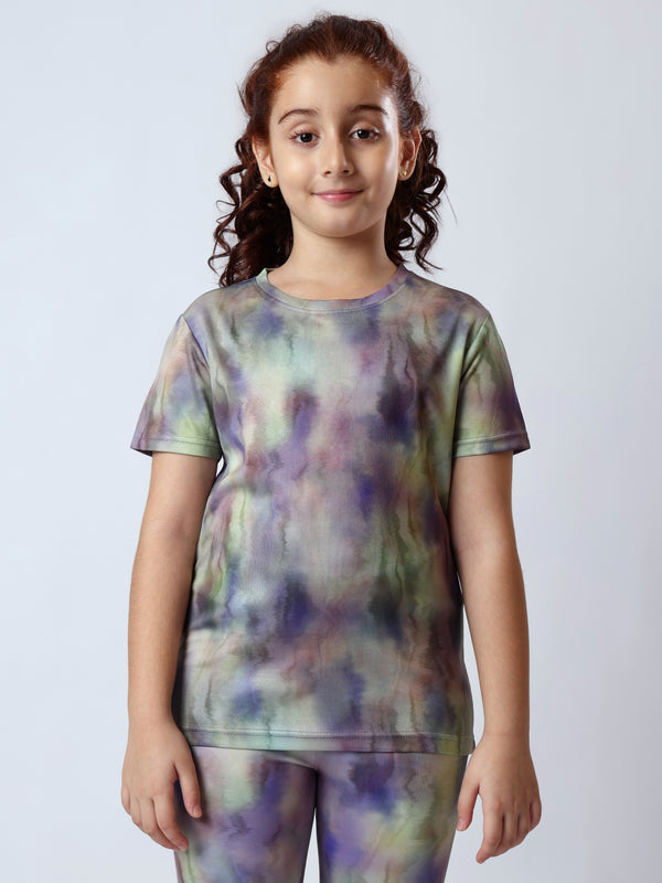 Girls Nebula Bloom Tshirt