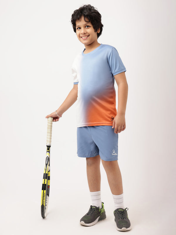 Boys Blue Orange Tshirt