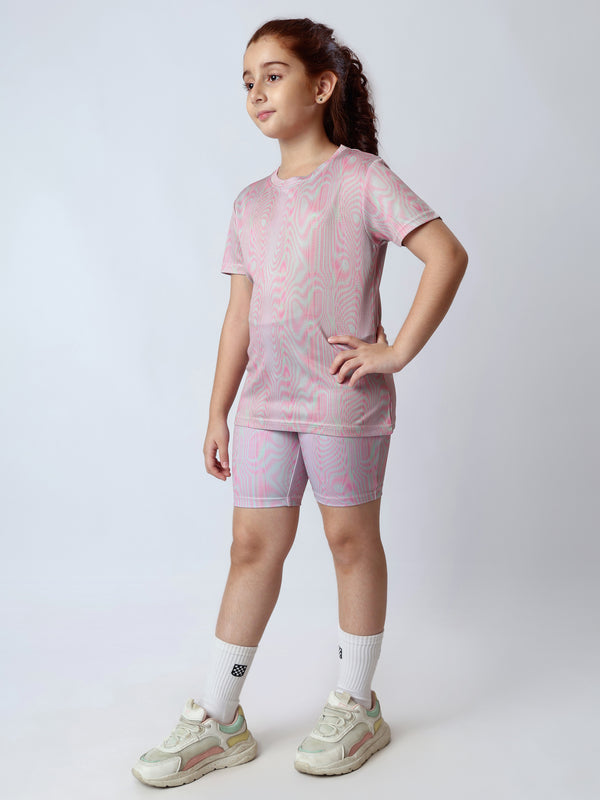 Girls WaveGlow Cycling Shorts