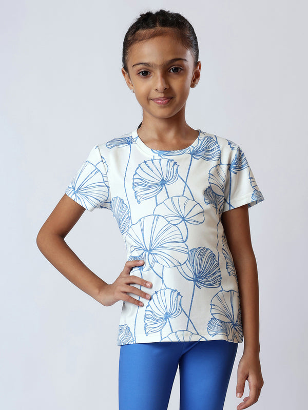 Girls Petal Sketch Tshirt