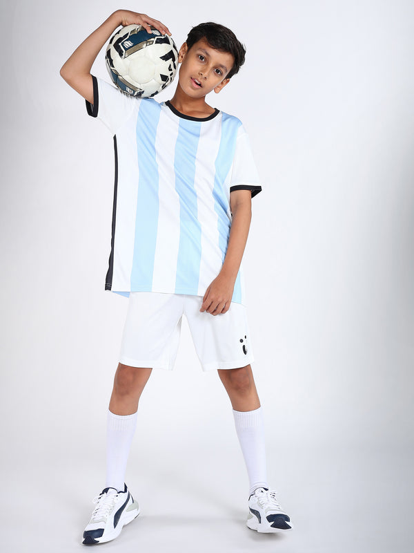 Boys Argentina Football Jersey Set