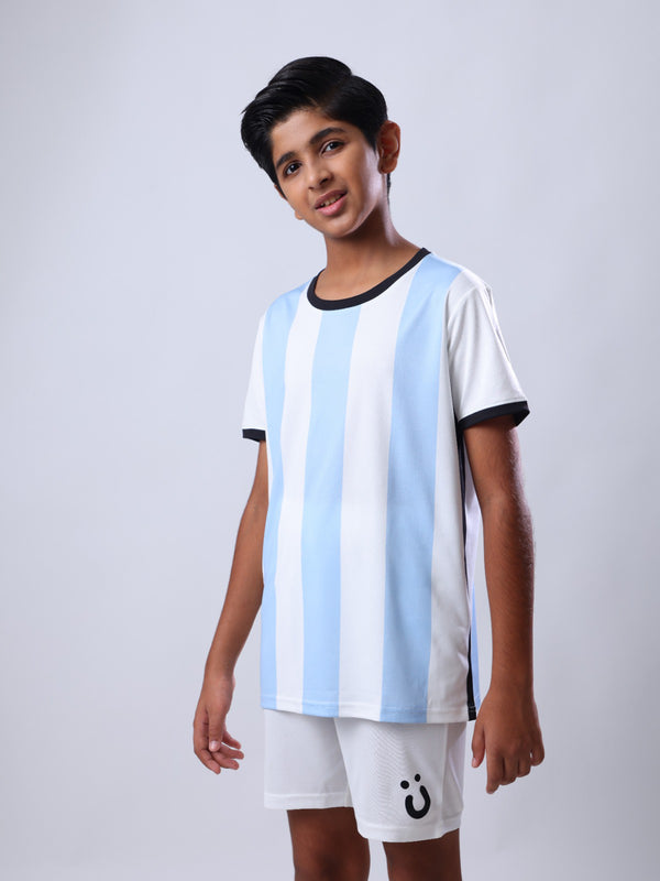 Boys Argentina Football Jersey