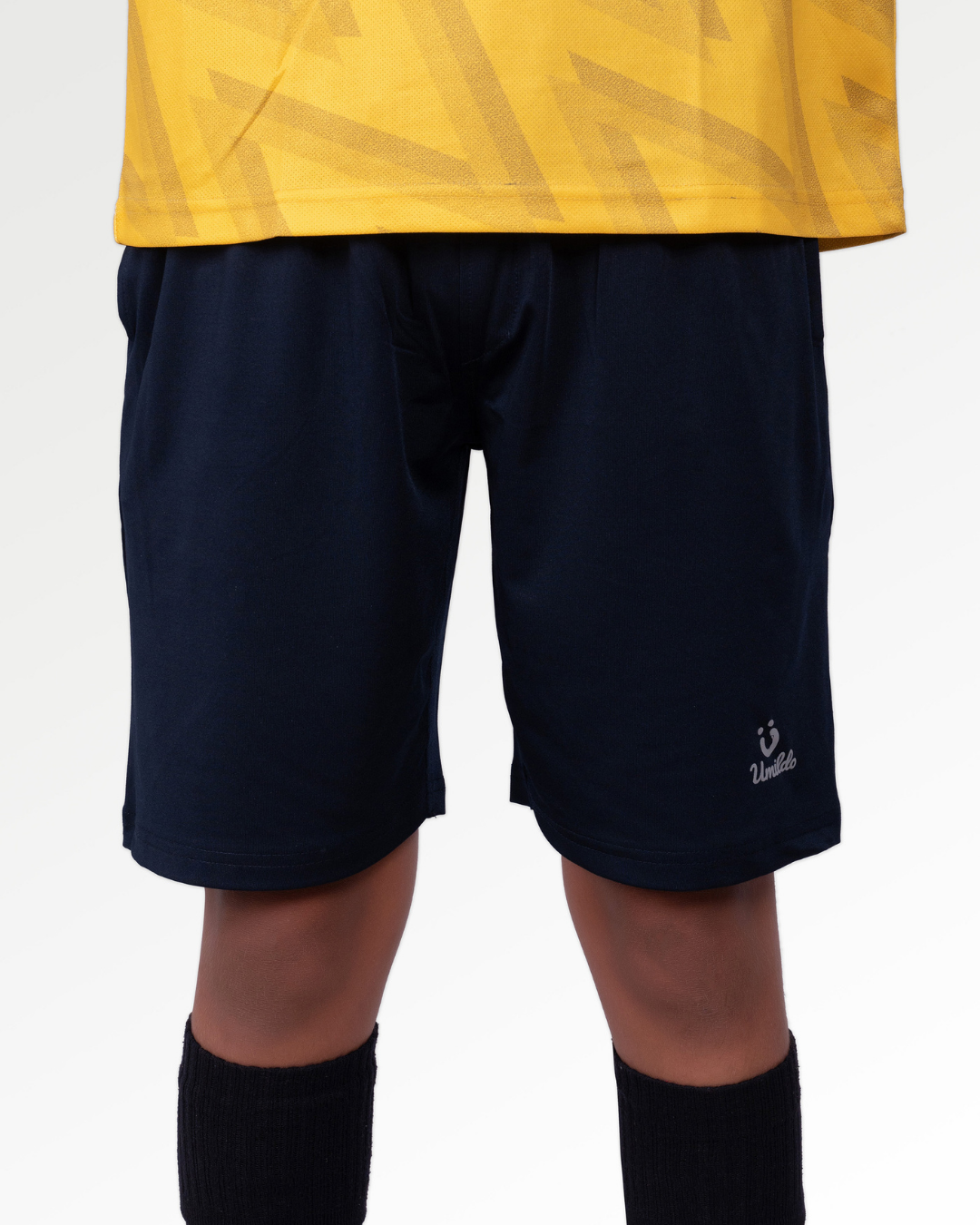 SOLID NAVY BLUE ACTIVE SHORTS