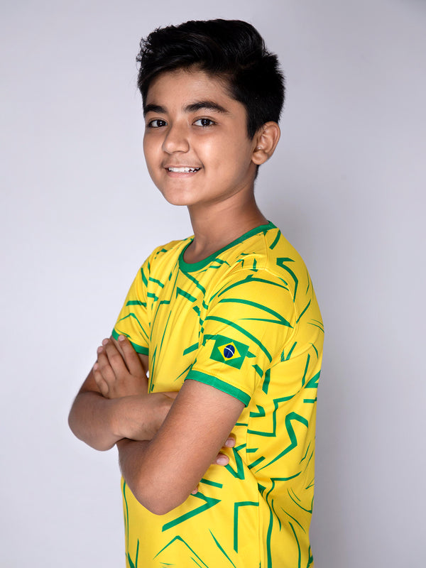 Brazil Jersey Active T-shirts