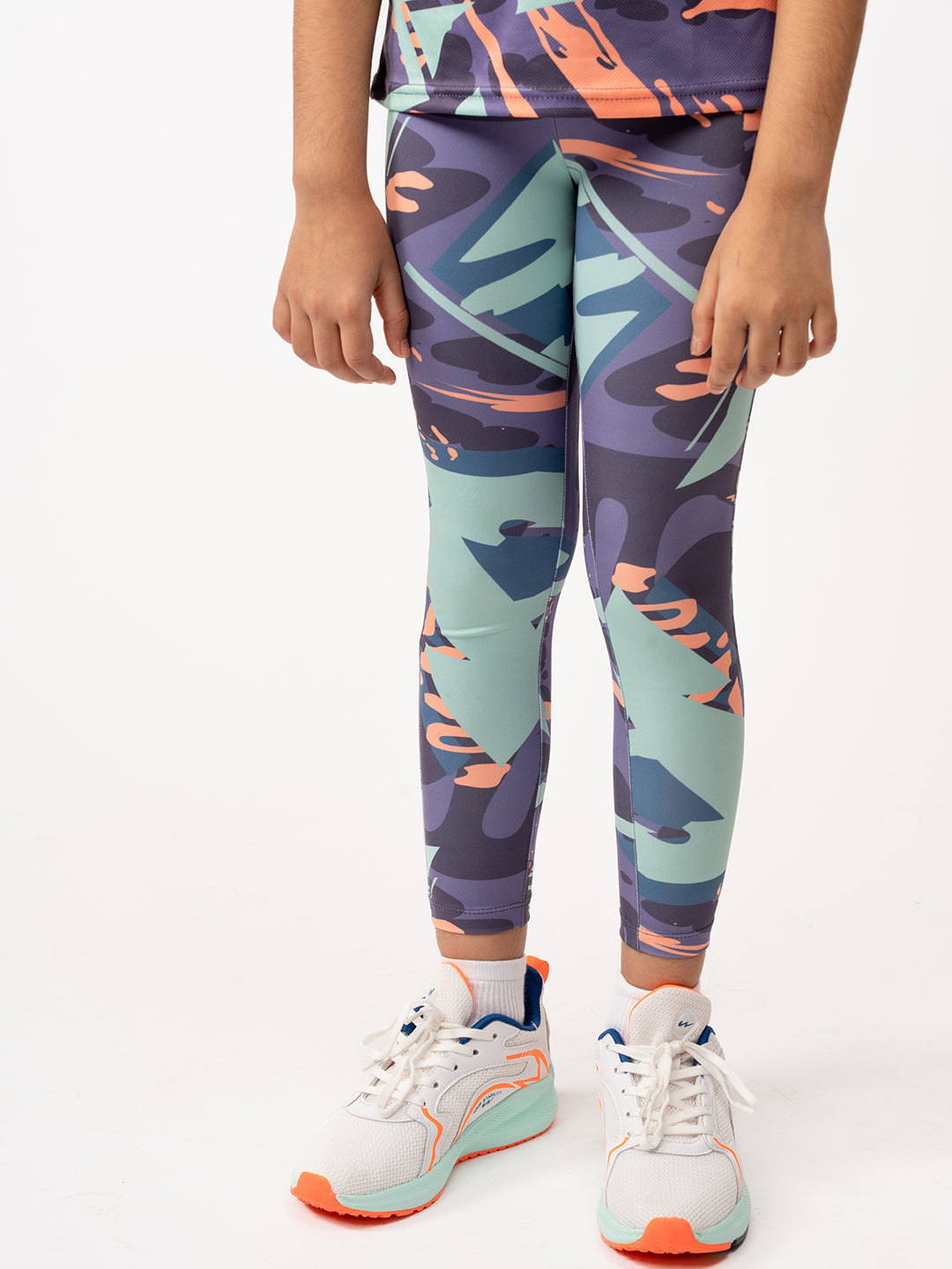 PURPLE AOP LEGGINGS