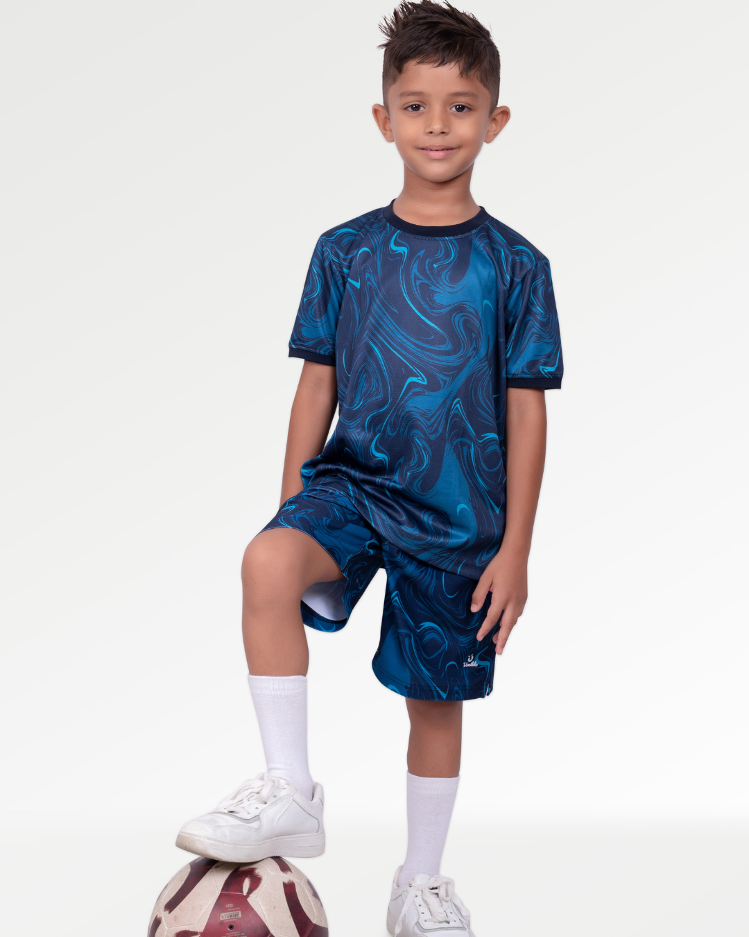 BLUE MARBLE ACTIVE TSHIRT