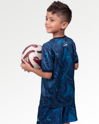 BLUE MARBLE ACTIVE TSHIRT