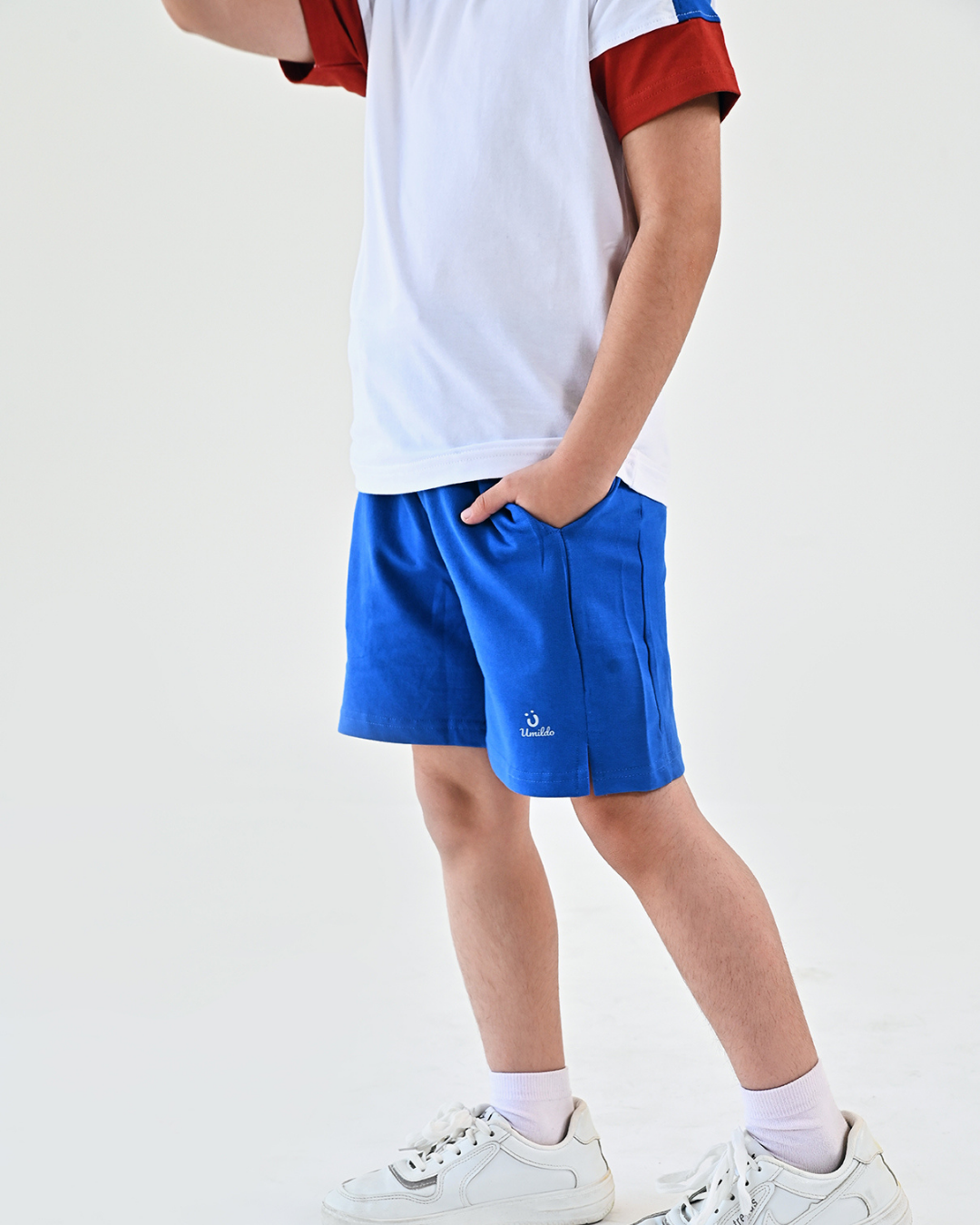 BING BLUE SOLID SHORTS